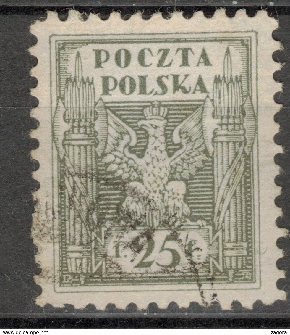 POLEN POLOGNE POLAND 1919 Mi 106 USED - Used Stamps