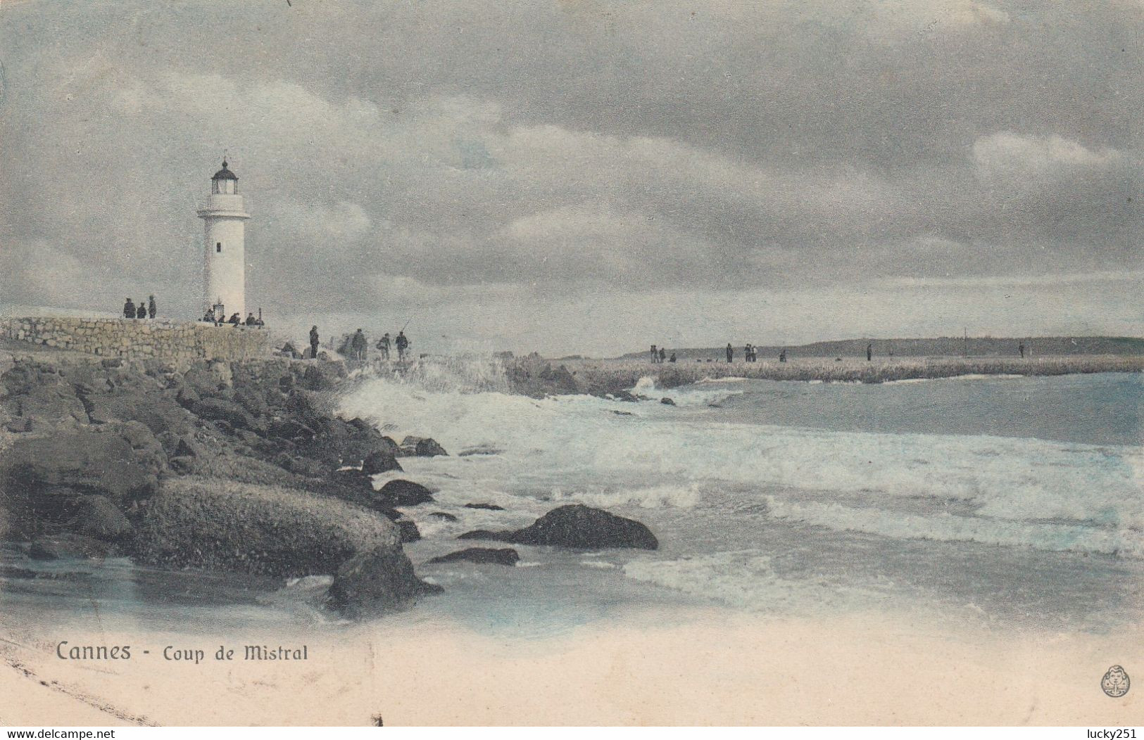 France - Phare - Cannes - Le Phare  - Circulée - Lighthouses