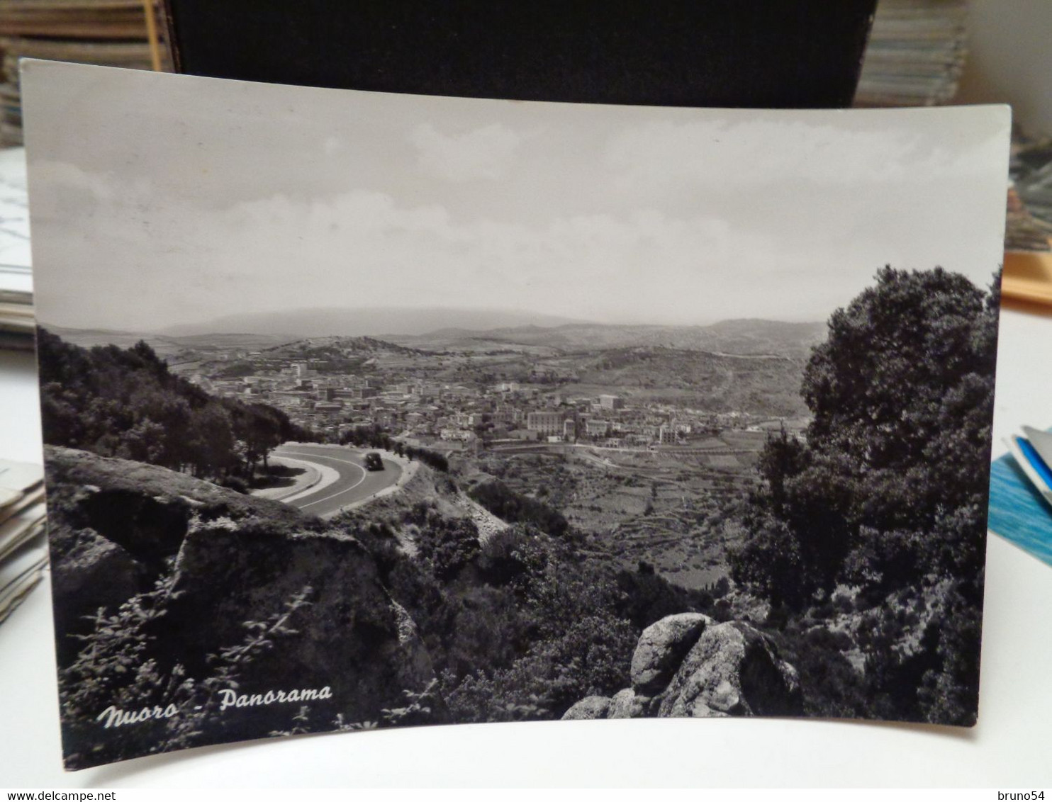 2 Cartoline Di Nuoro Panorama Anni 50 - Nuoro