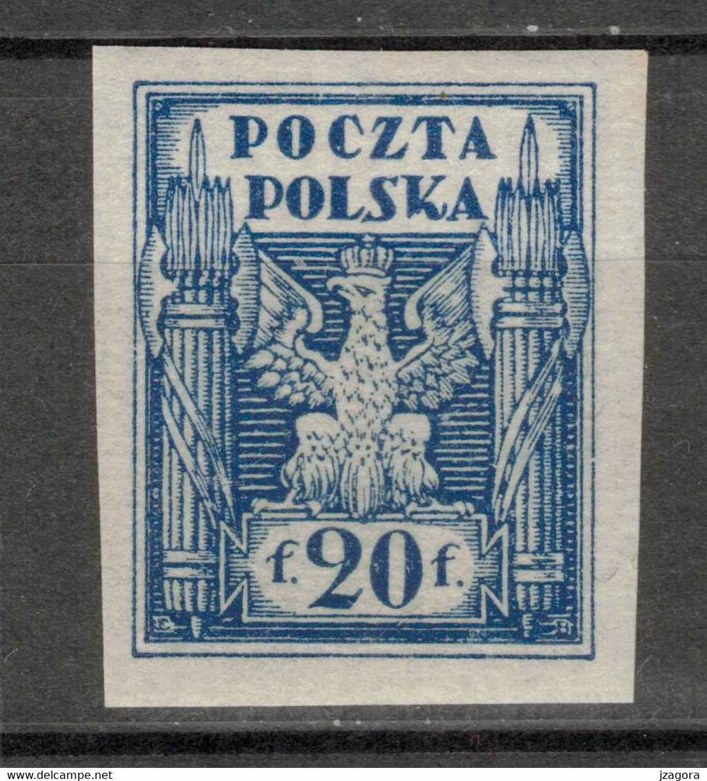 POLEN POLOGNE POLAND 1919 Mi 93 (*) - Usados