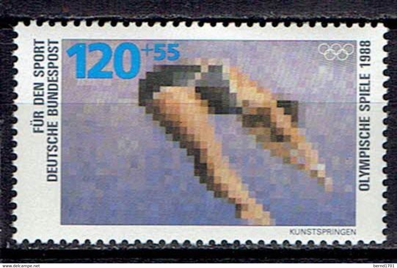 Germany - Mi-Nr 1355 Postfrisch / MNH  ** (h370) - Plongeon