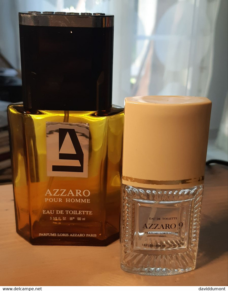 Flacons Parfum AZZARO - Flesjes (leeg)