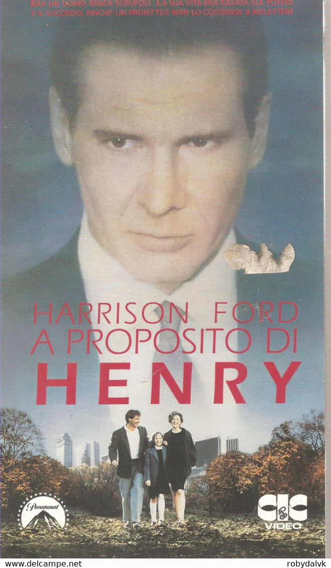 FILM VHS11 : A PROPOSITO DI HENRY (Harrison Ford) - Comédie