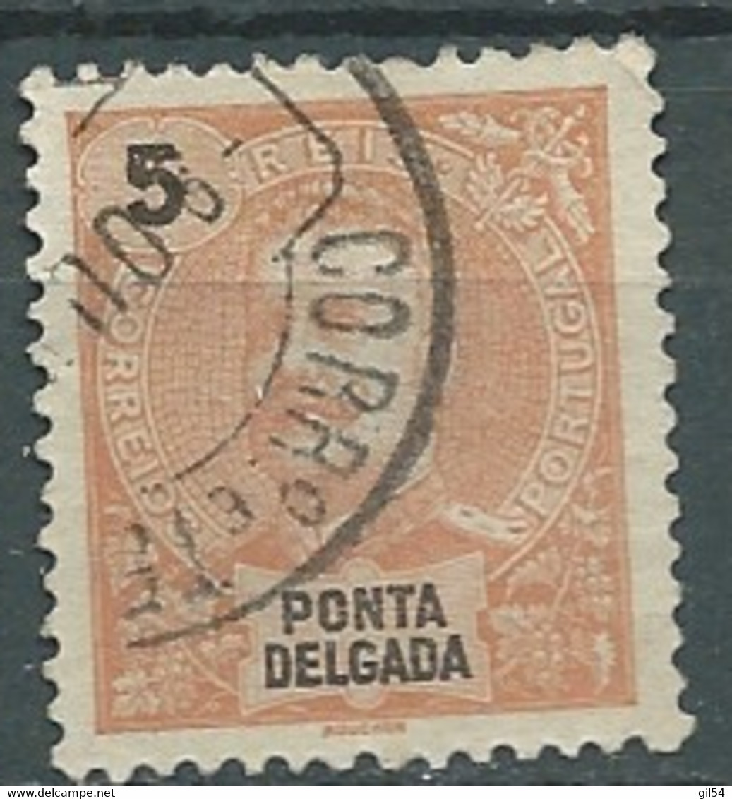 Portugal - Ponta Delgada     Yvert N° 14  Oblitéré    -    -   Au 12628 - Ponta Delgada