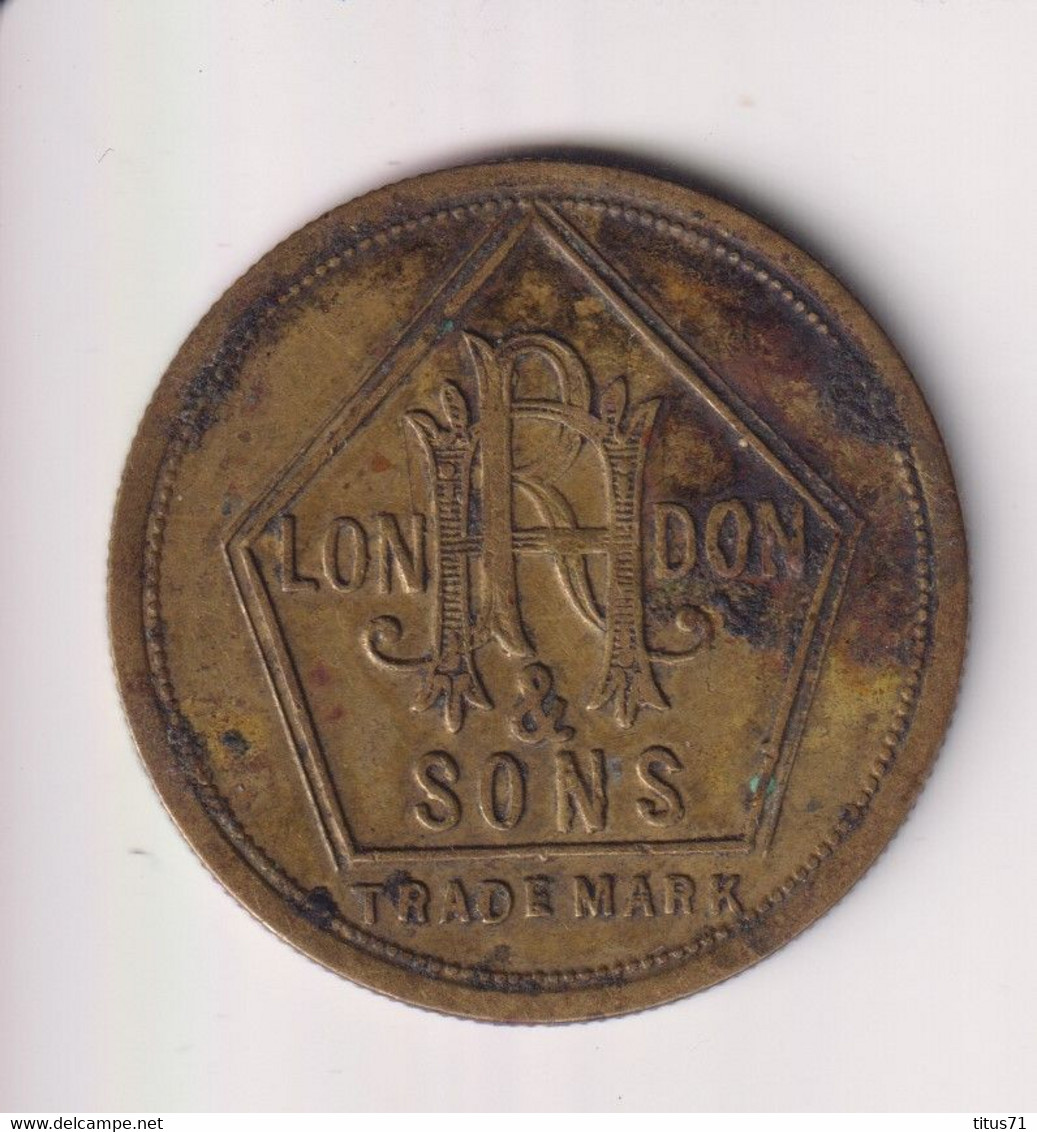 Jeton 2 Pence Royaume Uni - AR And Sons Trade Marke - London - Notgeld