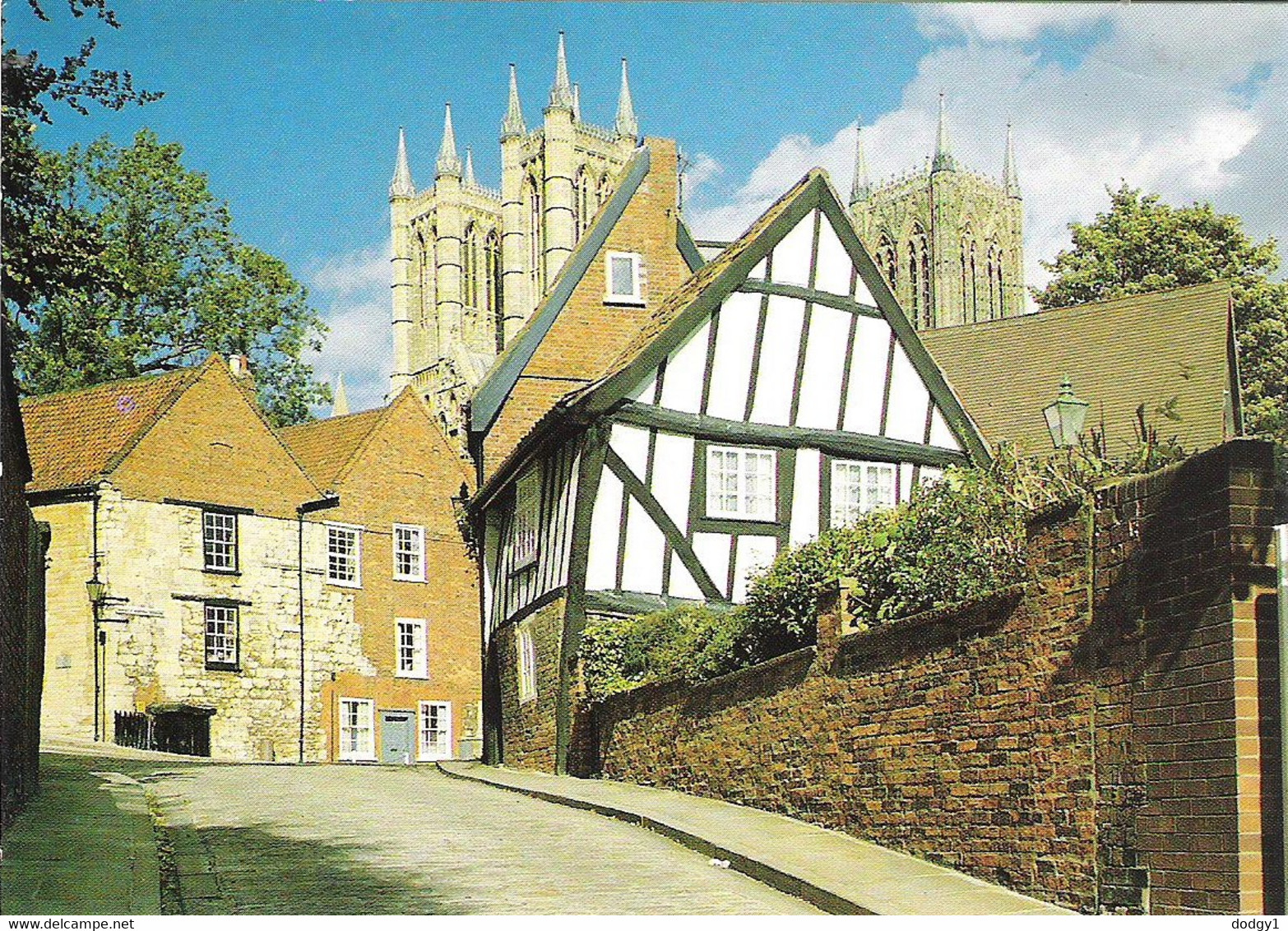 MICHAELGATE, LINCOLN, ENGLAND. UNUSED POSTCARD Ak2 - Lincoln