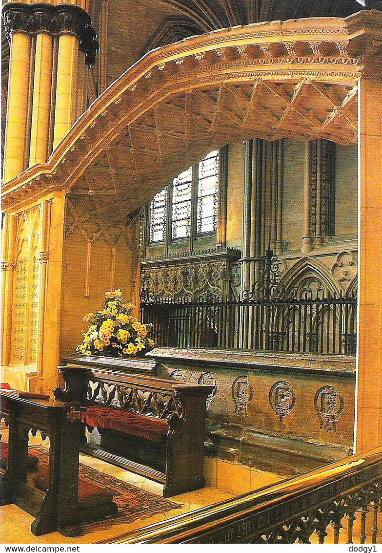 KATHERINE SWYNFORD'S CHANTRY, LINCOLN CATHEDRAL, LINCOLN, ENGLAND. UNUSED POSTCARD Ak3 - Lincoln