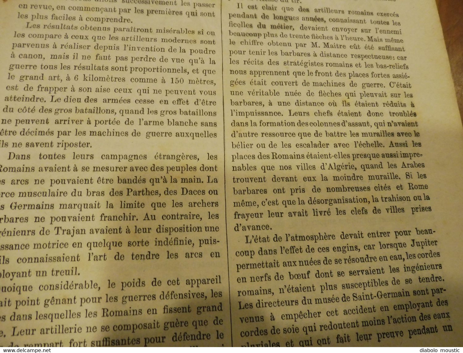 1876 : MUSÉE UNIVERSEL :École Navale de Brest avec le "BORDA" ;Italie (Tusculum); etc , Nombreuses gravures