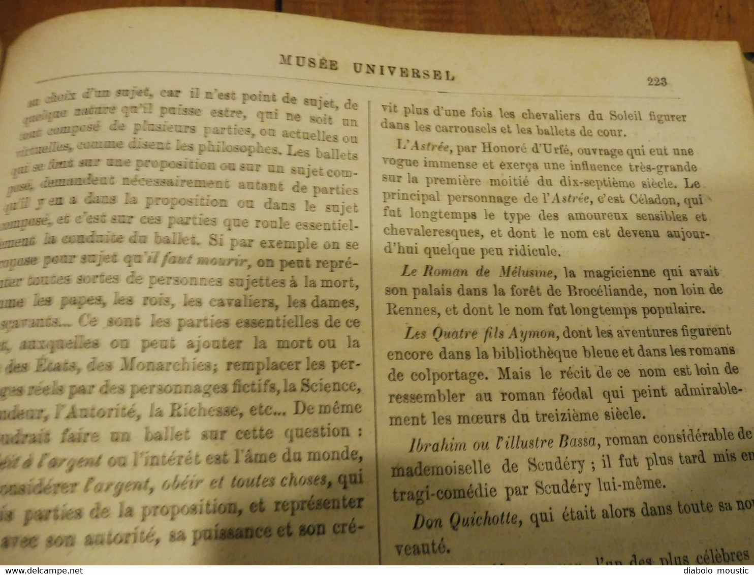 1876 : MUSÉE UNIVERSEL :École Navale de Brest avec le "BORDA" ;Italie (Tusculum); etc , Nombreuses gravures