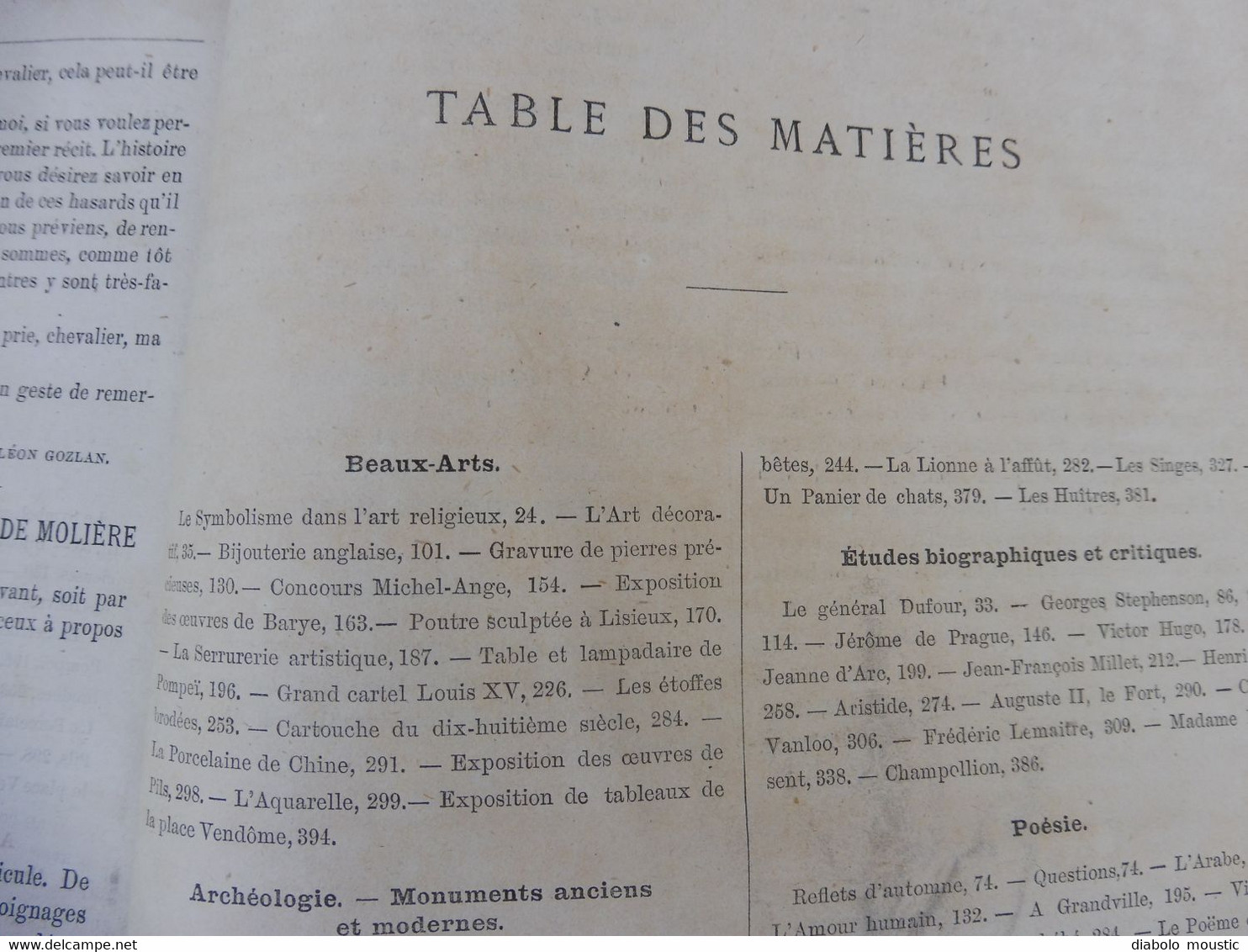 1876 : MUSÉE UNIVERSEL :École Navale de Brest avec le "BORDA" ;Italie (Tusculum); etc , Nombreuses gravures