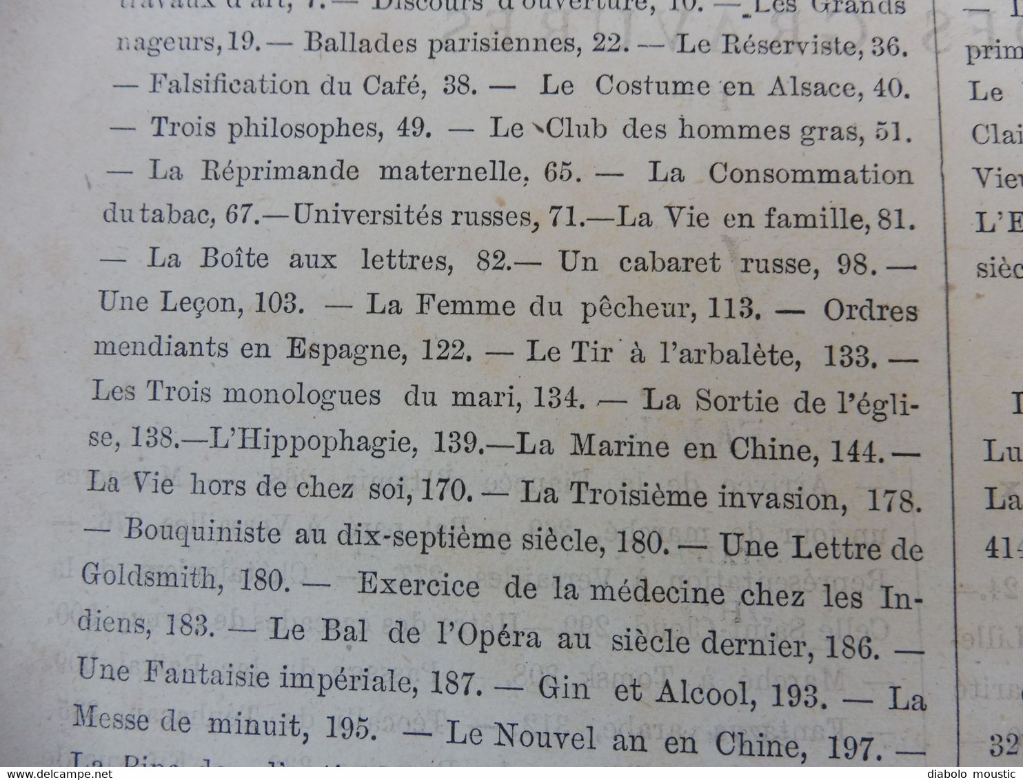 1876 : MUSÉE UNIVERSEL :École Navale de Brest avec le "BORDA" ;Italie (Tusculum); etc , Nombreuses gravures