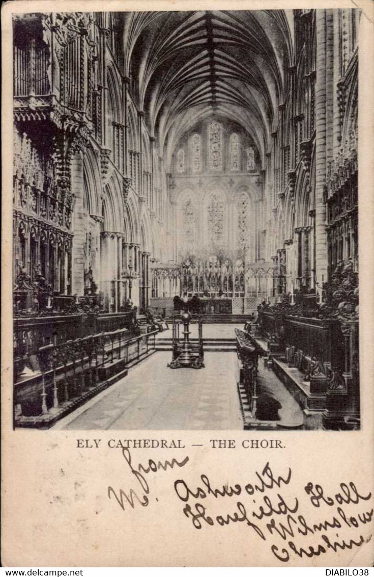 ELY    ( CAMBRIDGESHIRE )  ELY CATHEDRAL _ THE CHOIR - Ely