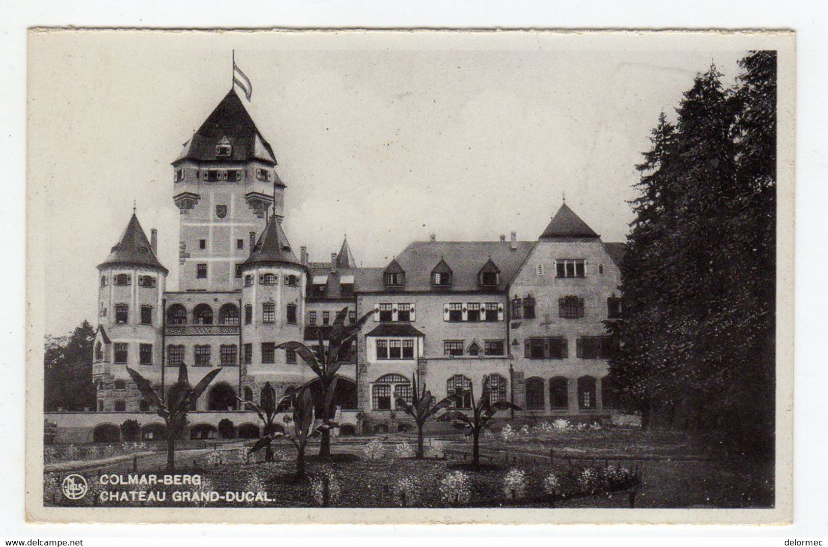 CPSM Colmar Berg Luxembourg Château Grand Ducal éditeur EA Schaack - Colmar – Berg