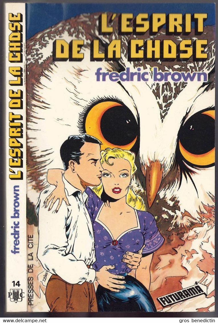 Futurama N°14 - Fedric Brown - "L'esprit De La Chose" - 1978 - Presses De La Cité