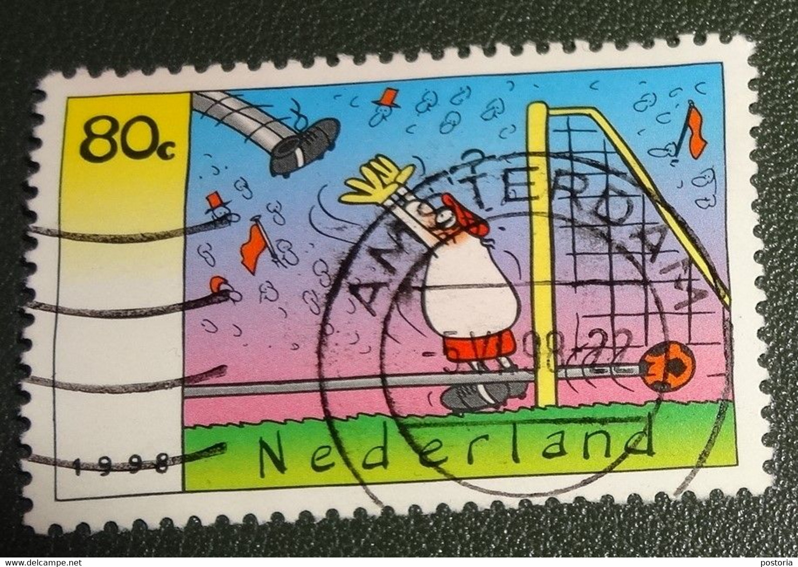 Nederland - NVPH - 1763 - 1998 -  Gestempeld - Cancelled - FC Knudde - Doelman Dirk - Gebraucht