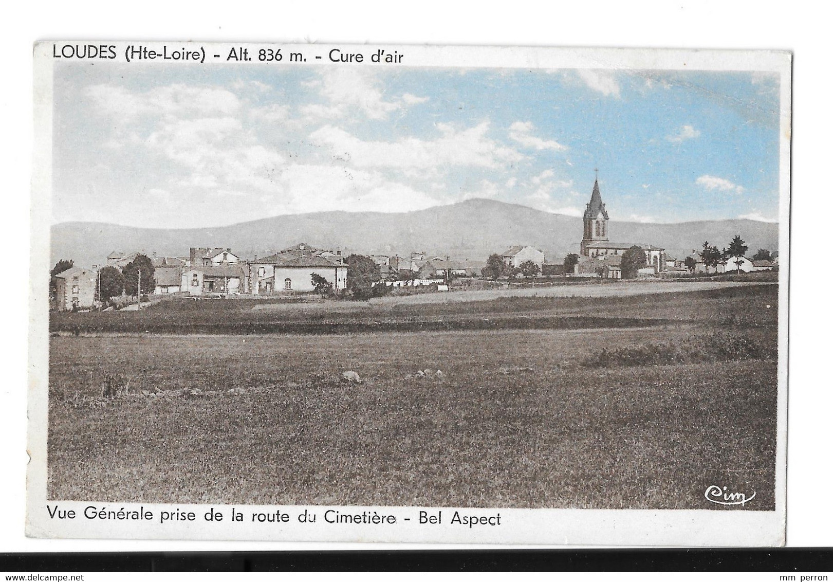 (31513-43) Loudes - Vue Générale Prise De La Route Du Cimetière - Loudes