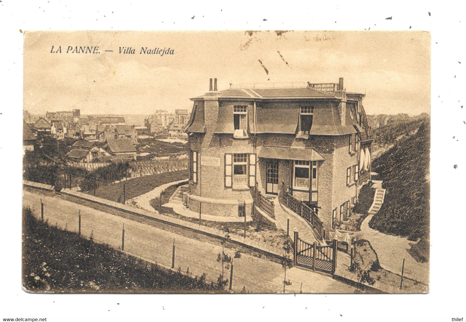 La Panne NA158: Villa Nadiejada 1908 - De Panne