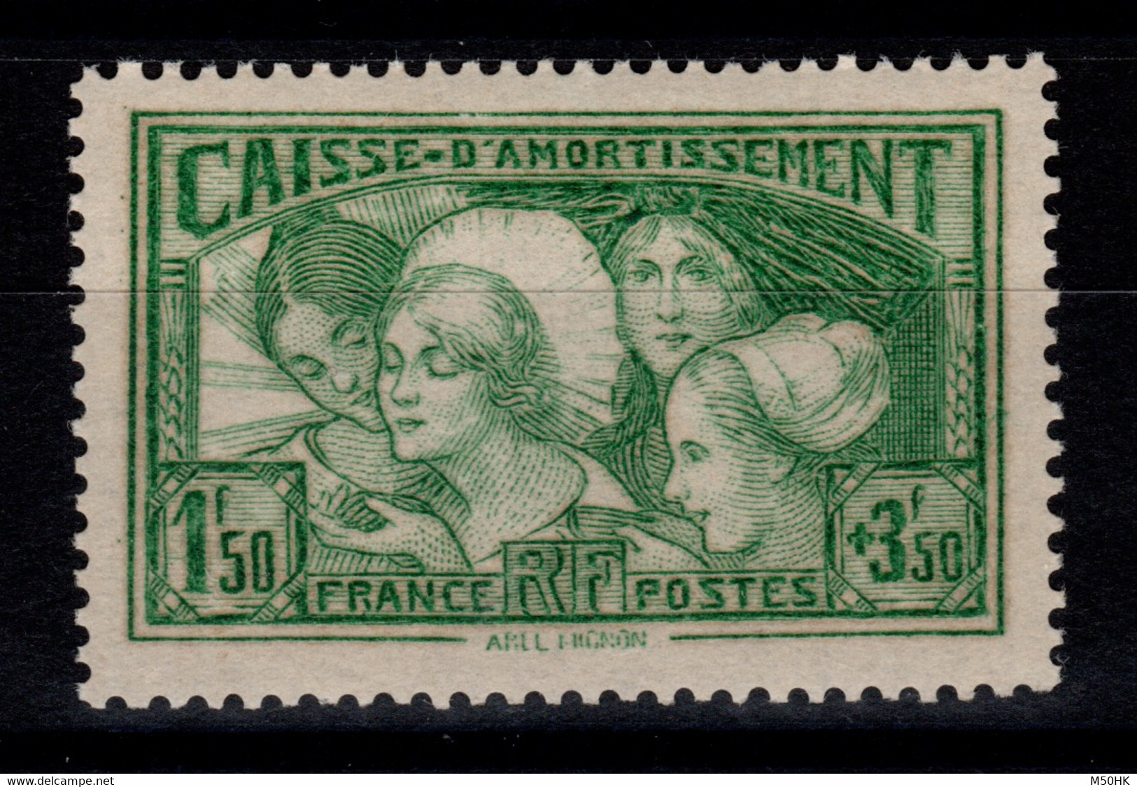 YV 269 N** Signé Calves + Certificat , Les Coiffes, Luxe Cote 350 Euros - Unused Stamps