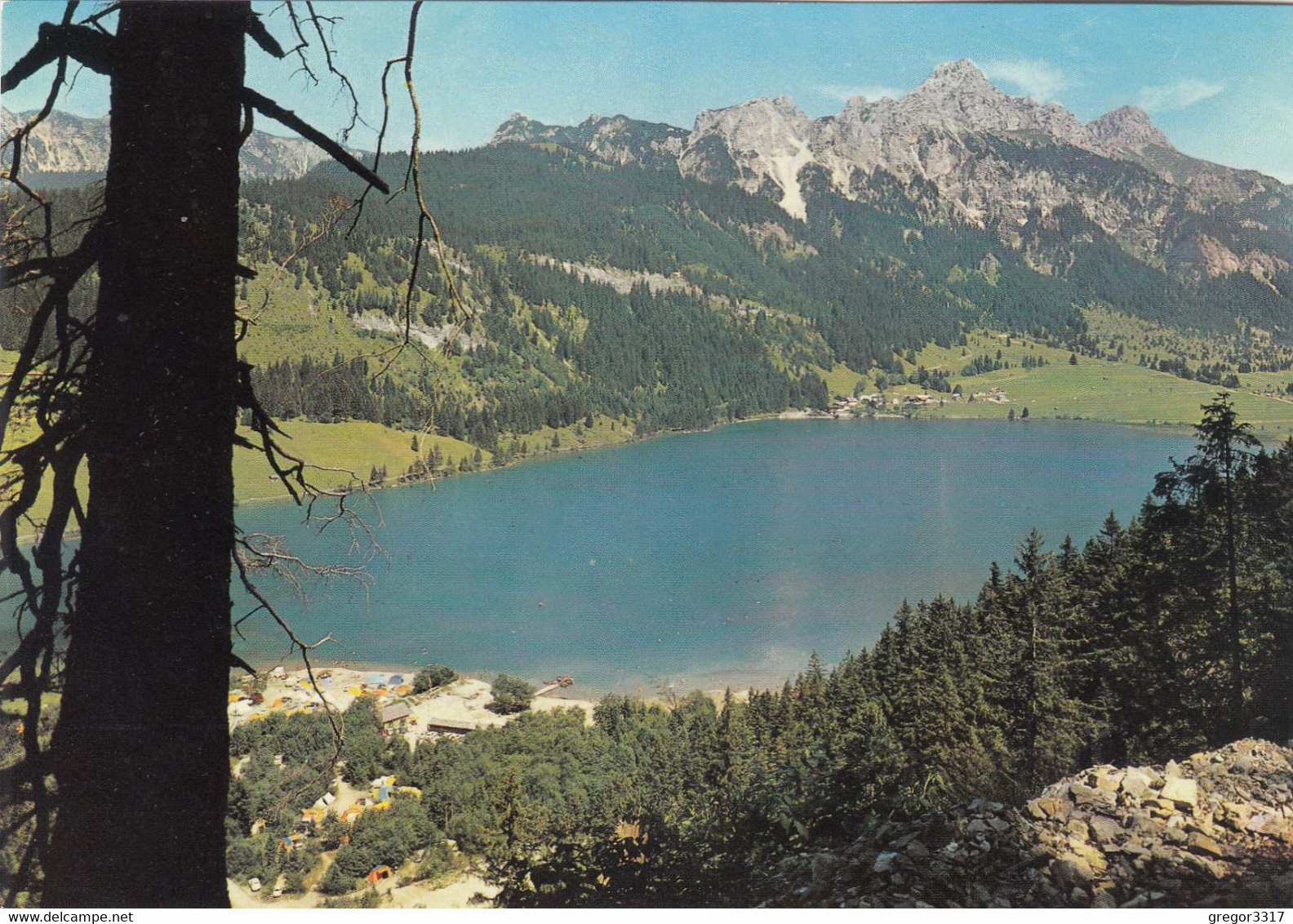 A359) Der HALDENSEE - TANNHEIMERTAL Gegen Gimpel Und Rote Flüh  Blick Auf HALLER  - Tannheim - Tannheim