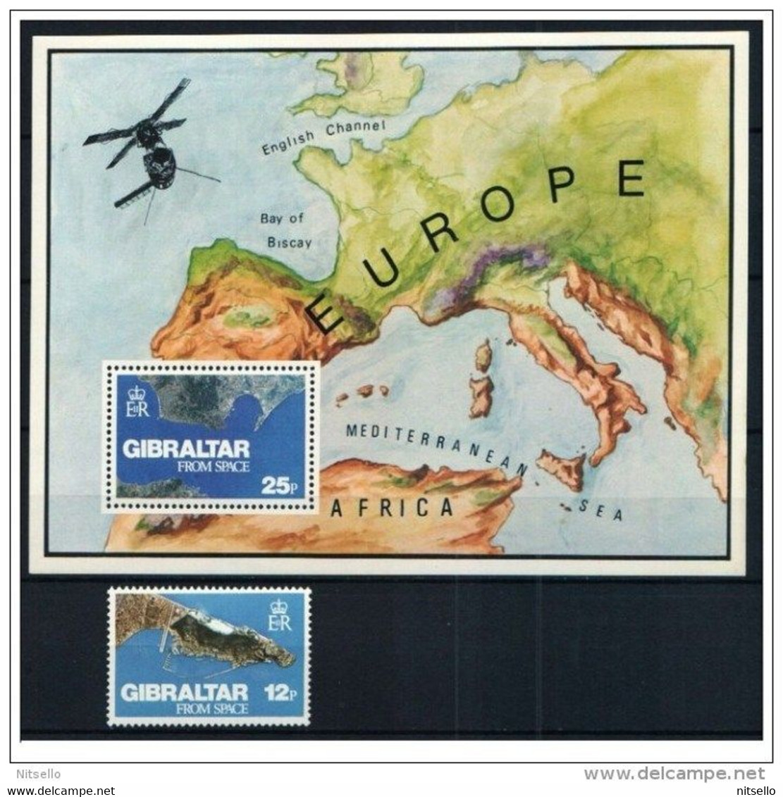 HB EUROPA  ///  GIBRALTAR   1978  Yv. BL 5** + 371** MNH - Gibilterra