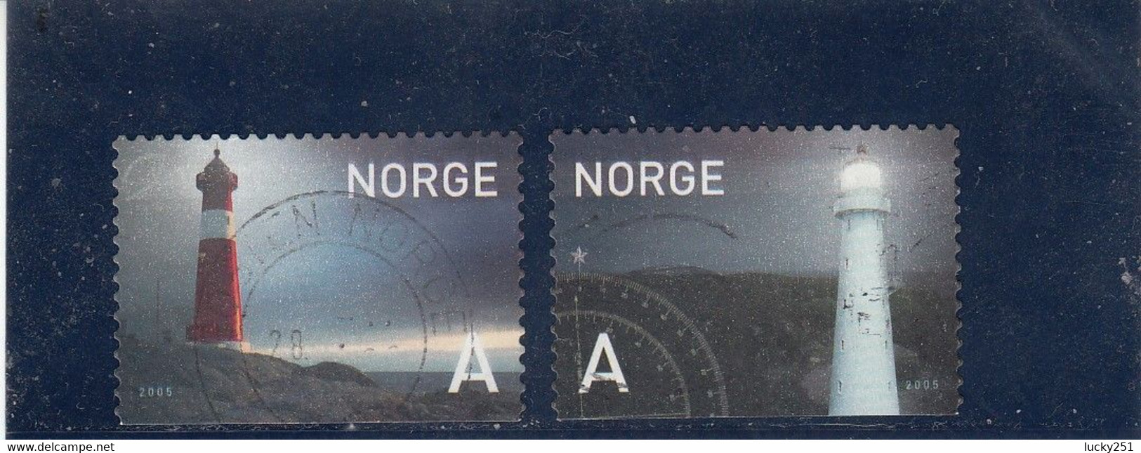 Norvège - Oblitérés - Phares, Lighthouse, Leuchtturm. - Faros