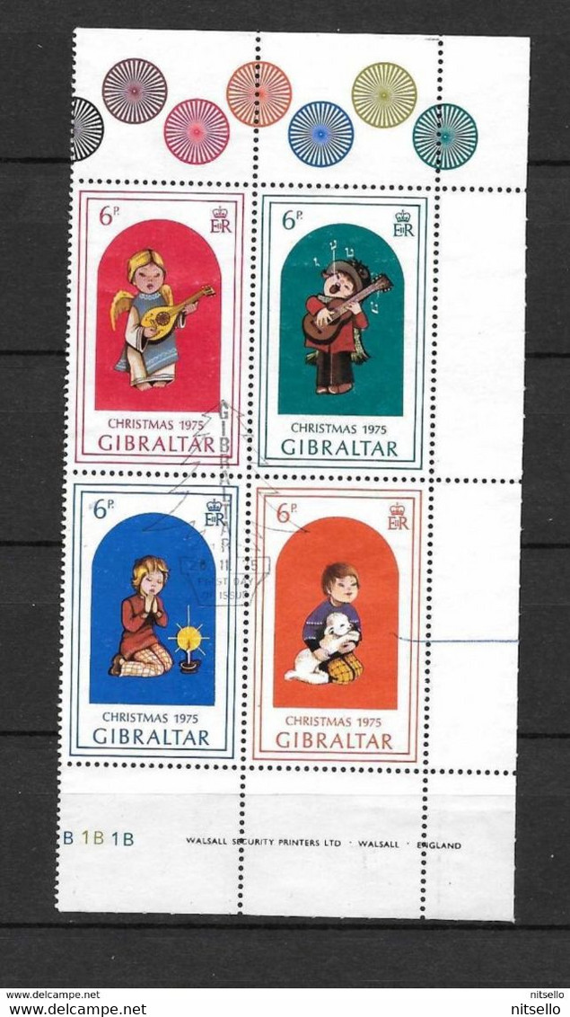 LOTE 1992   ///  GIBRALTAR  NAVIDAD 1975 - Gibraltar
