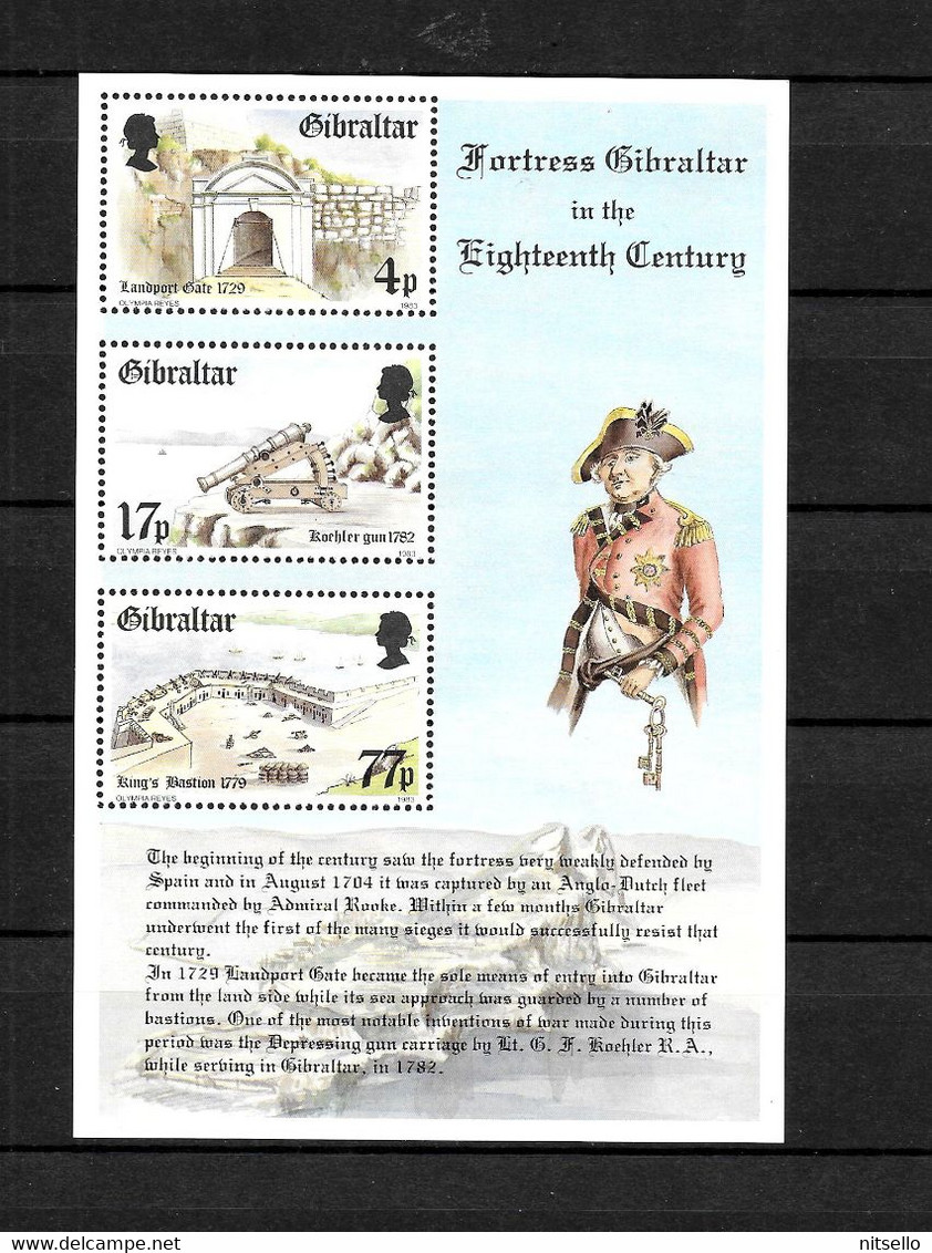 HB EUROPA  ///  GIBRALTAR  YVERT Nª: BLOCK 7 **MNH  COTE: 5,50€ - Gibilterra