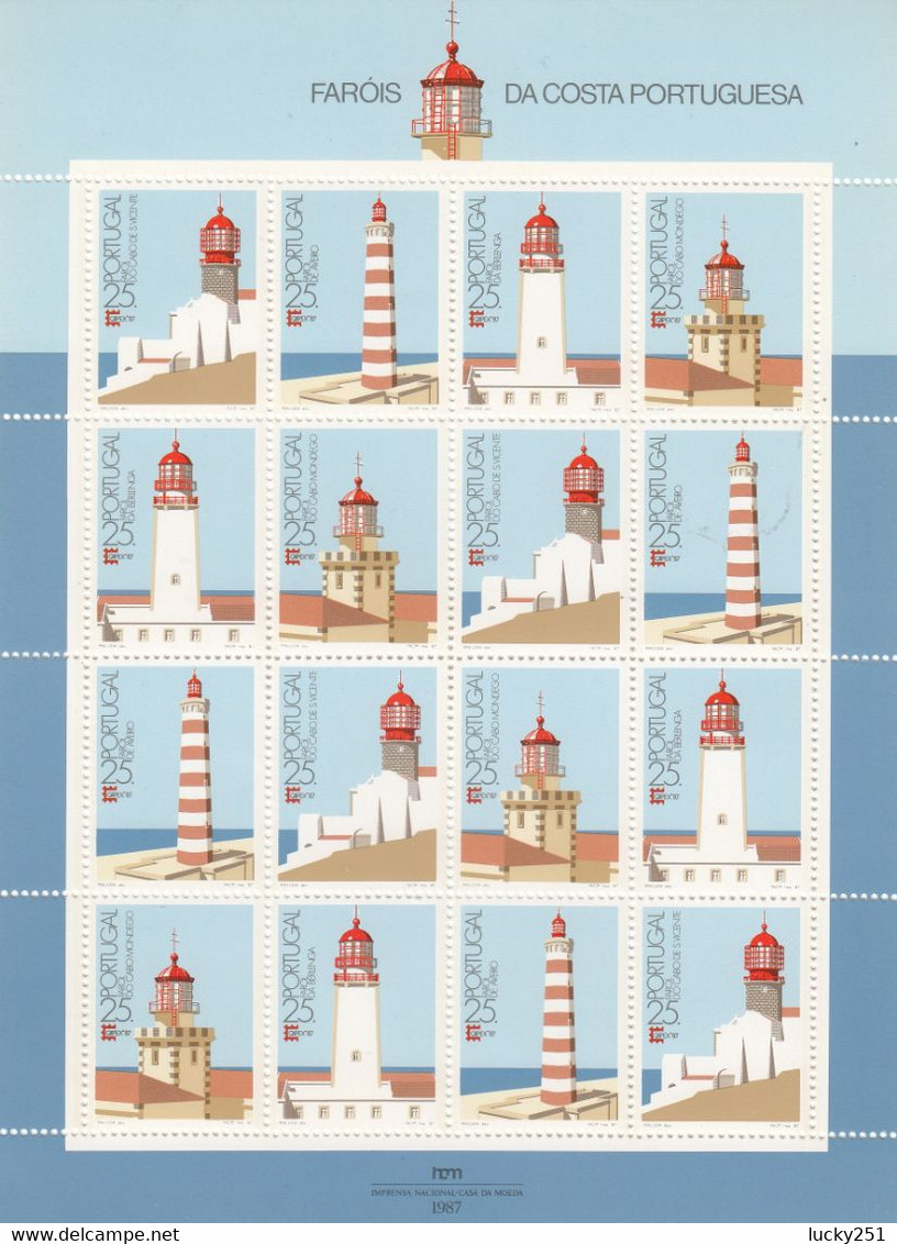 Portugal - Neuf** - Phares, Lighthouse, Leuchtturm. - Feuille - Lighthouses