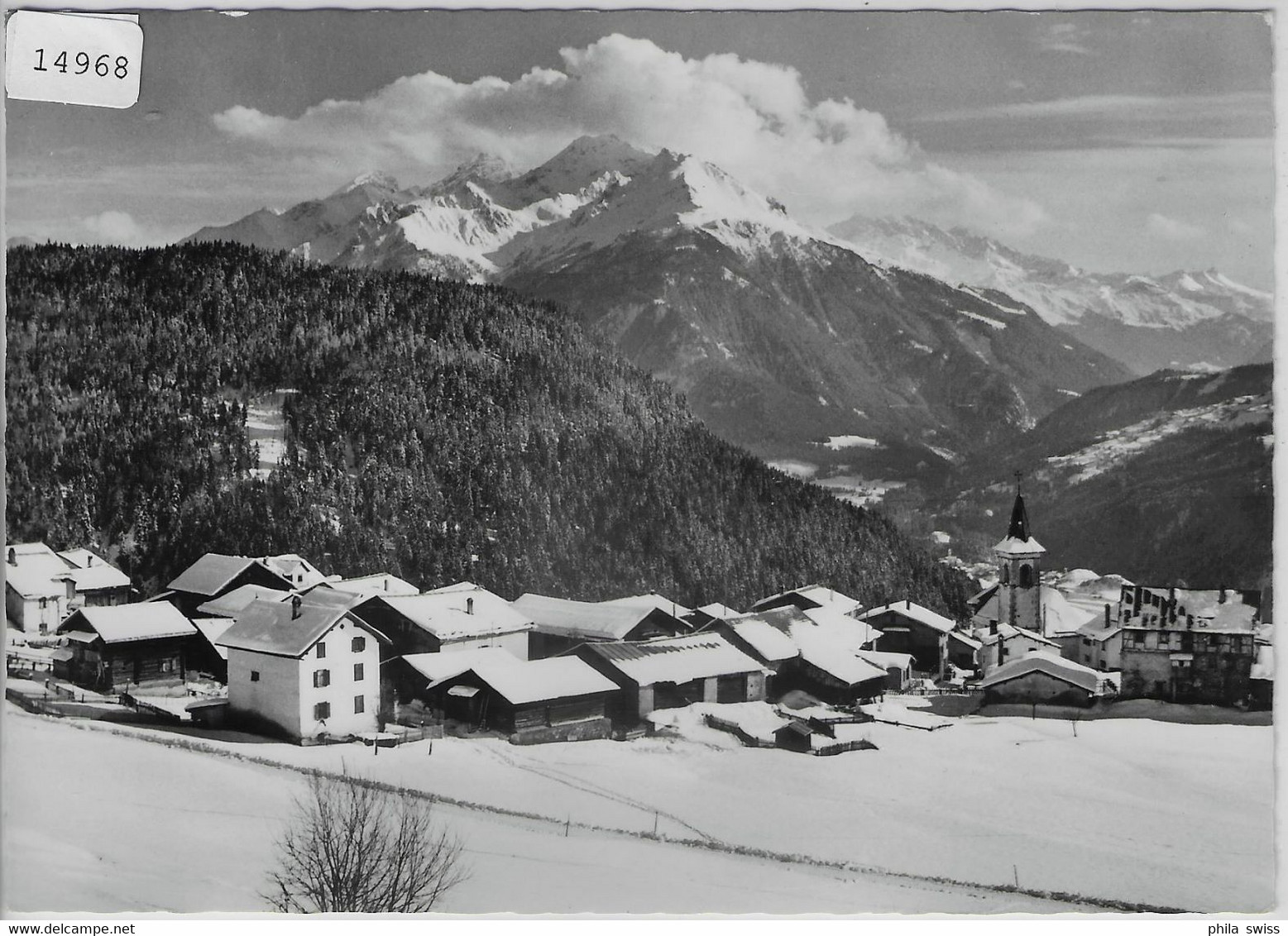 Vaz - Oberaz, Lain Im Winter En Hiver - Vaz/Obervaz