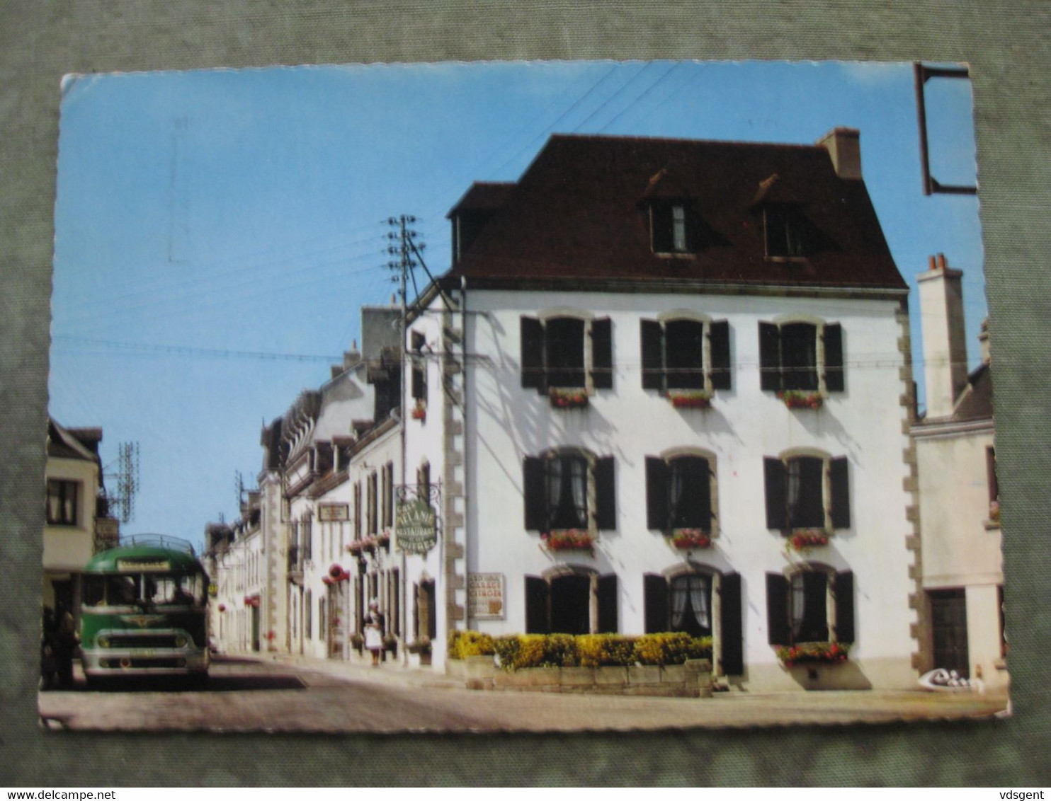 D29 - RIEC Sur BELON - L'HOTEL RESTAURANT "CHEZ MELANIE" 1972 ( Bus ) - Otros & Sin Clasificación