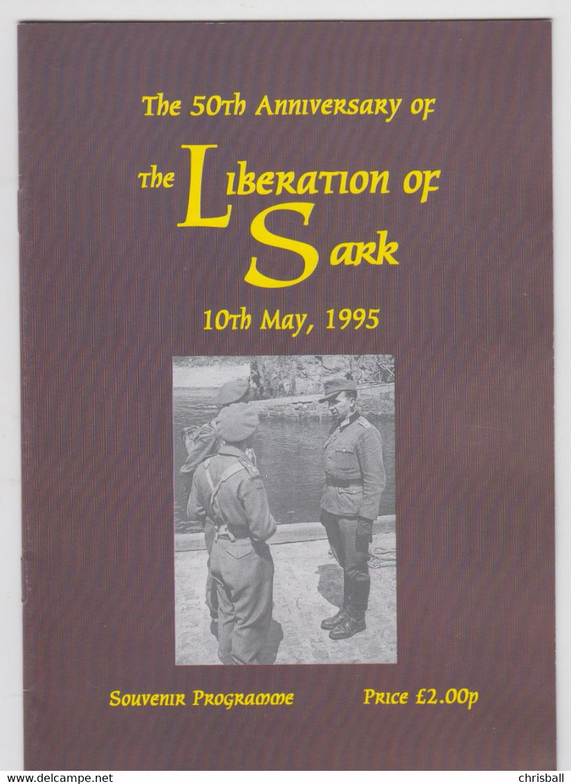 Guernsey, SARK - '50th Anniversary Liberation Of Sark' 10th May 1995 - Europa