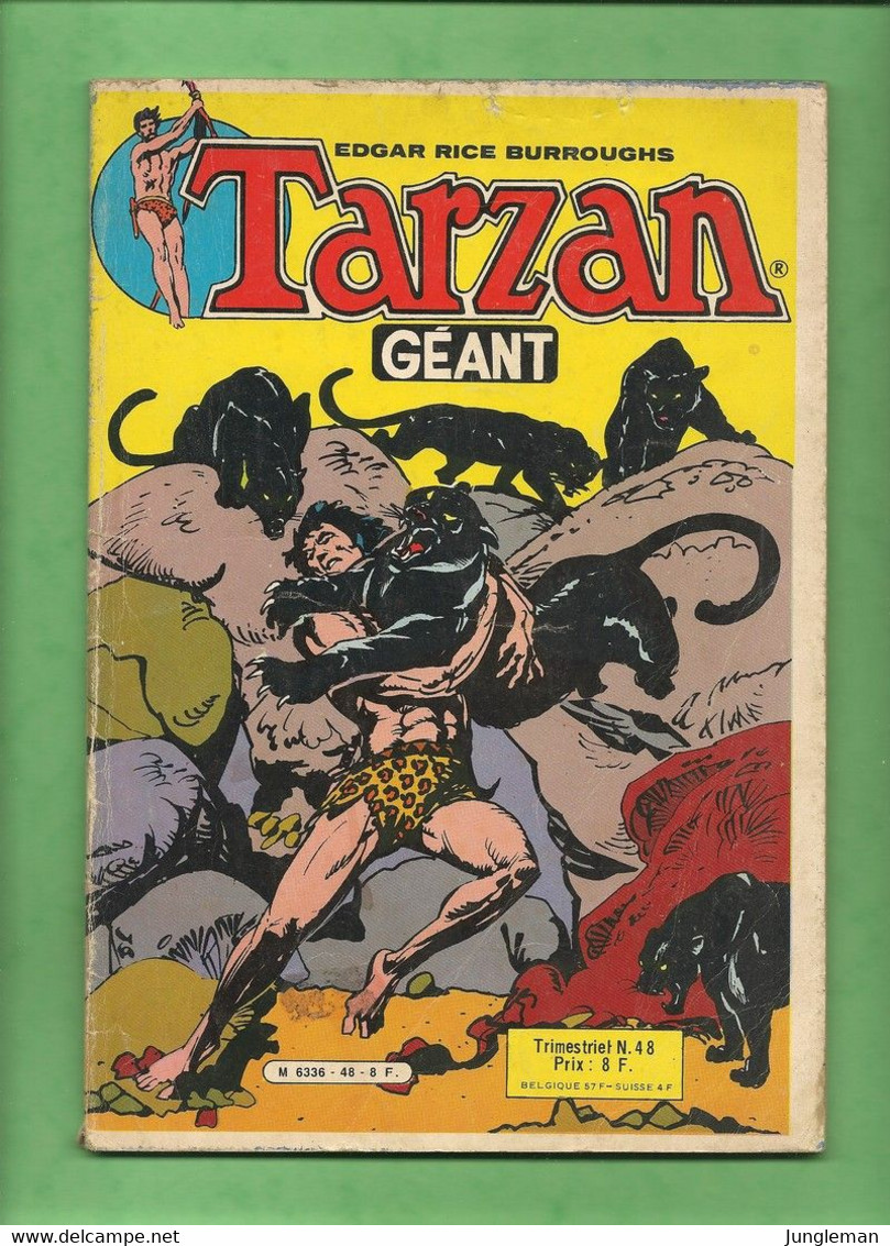 Tarzan Géant N°48 - Revue Trimestrielle - Avec Aussi Korak - Sagédition - Octobre 1981 - BE - Tarzan