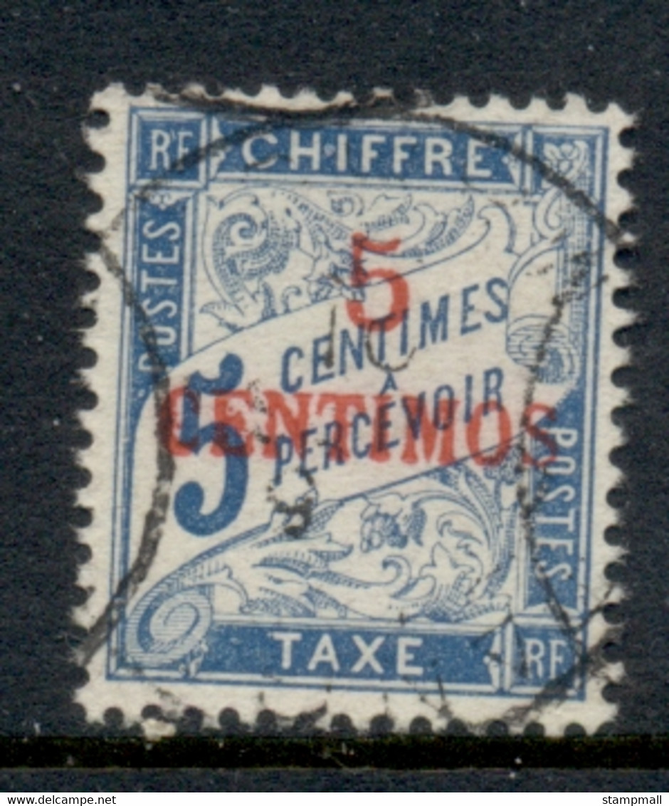 French Morocco 1896 Postage Due 5c On 5c FU - Timbres-taxe