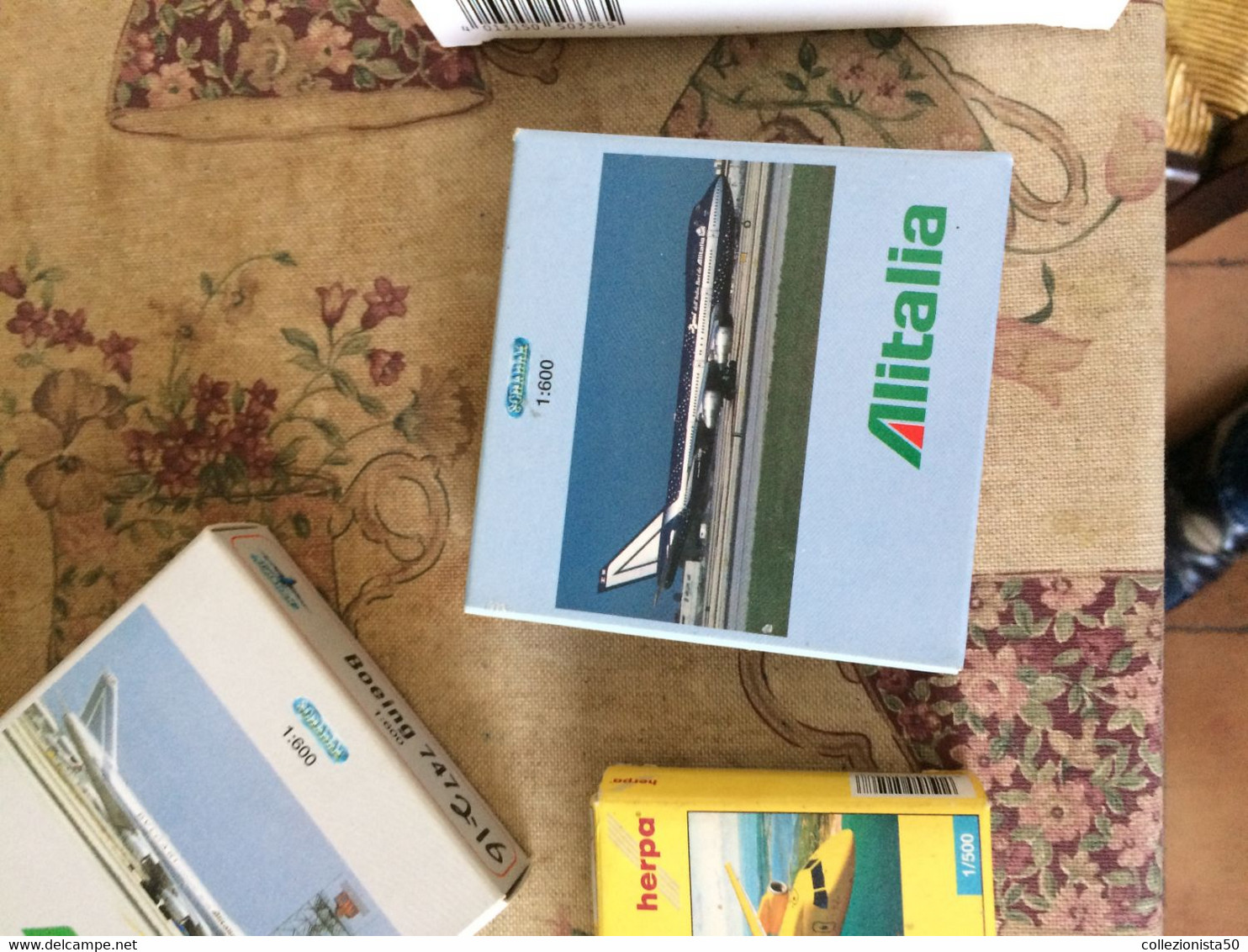 SCABAK 1:600 ALITALIA BACI PERUGINA BOEING 747 ! - Avions