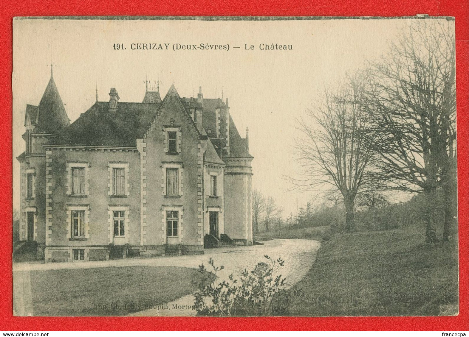 002397 - DEUX SEVRES - CERIZAY - Le Chateau - Cerizay