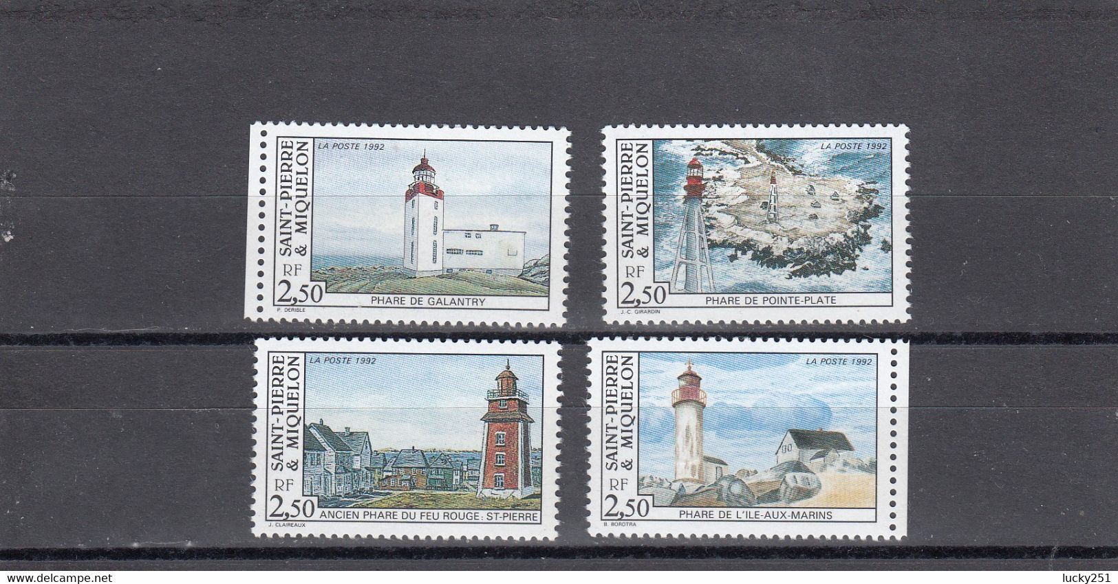 Saint Pierre Et Miquelon - Neuf** - Phares, Lighthouse, Leuchtturm. - Faros