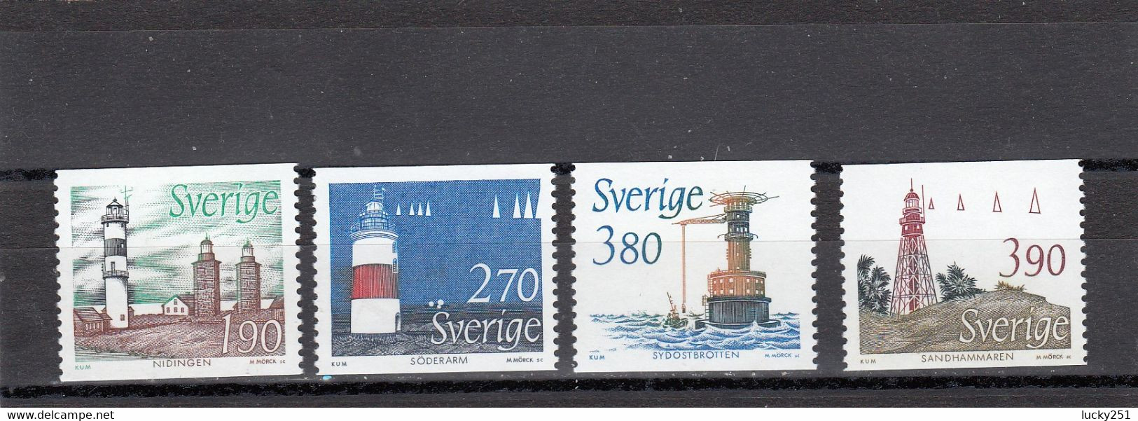 Suède - Neuf - Phares, Lighthouse, Leuchtturm. - Lighthouses