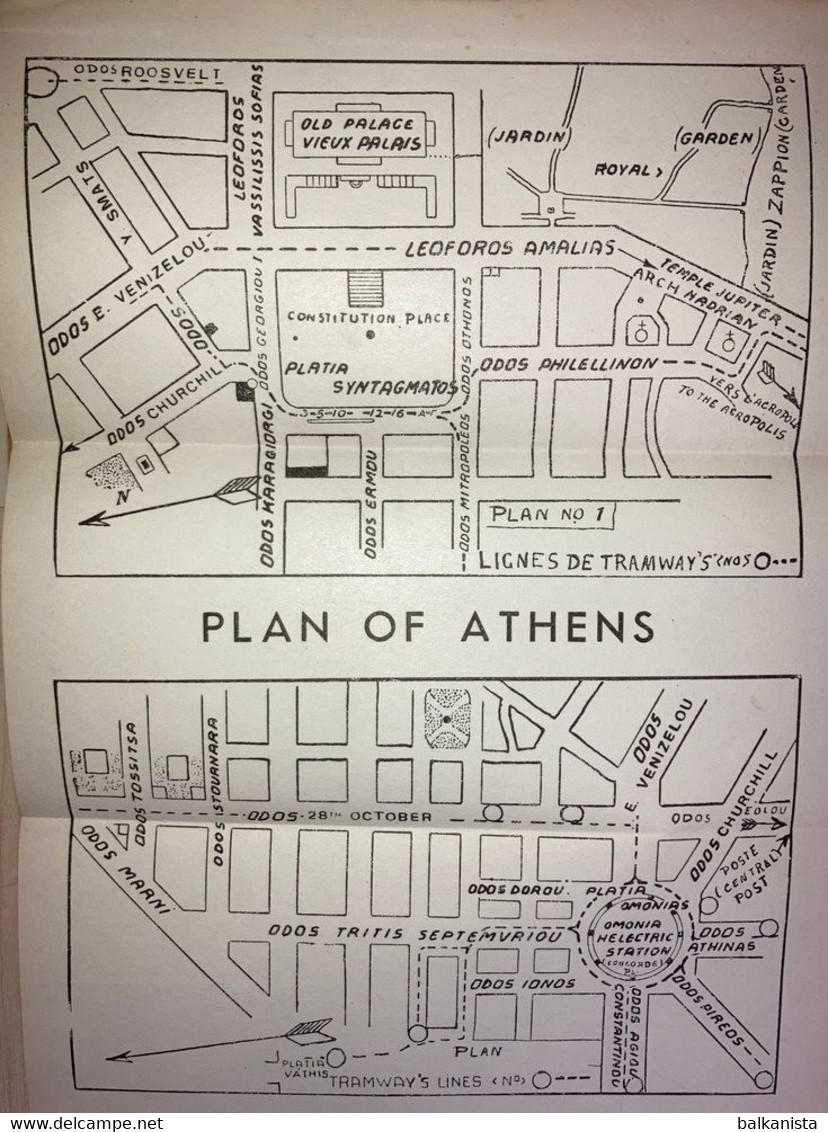 The Best Guide Book Of The Ancient Monument Of Athens And The Acropolis Niko Mavraki 1952 Greece - Kultur