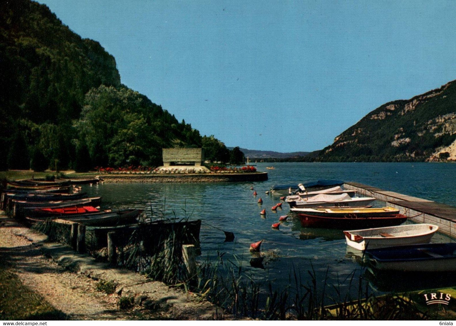 6893 NANTUA   Le Port De Pêche   ( Barques )   (scan Recto-verso) 01 Ain - Nantua