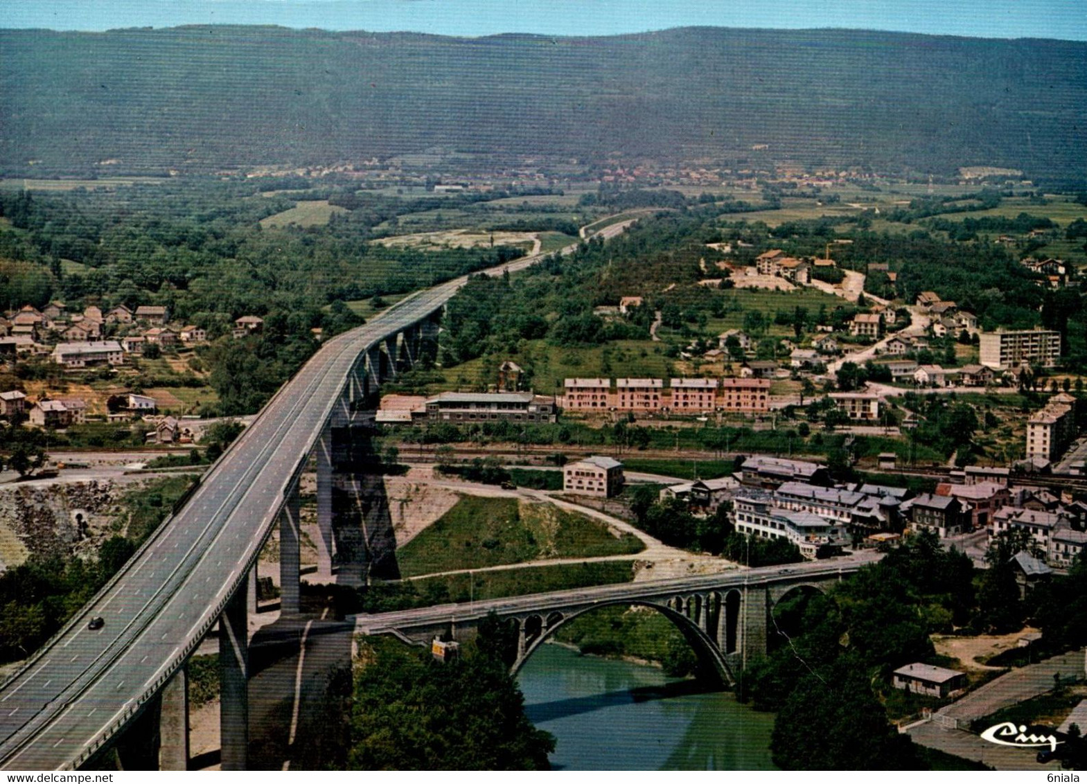 6896 BELLEGARDE    Le VIADUC DE Bellegarde, Et Le Pont De Savoie      (scan Recto-verso) 01 Ain - Bellegarde-sur-Valserine