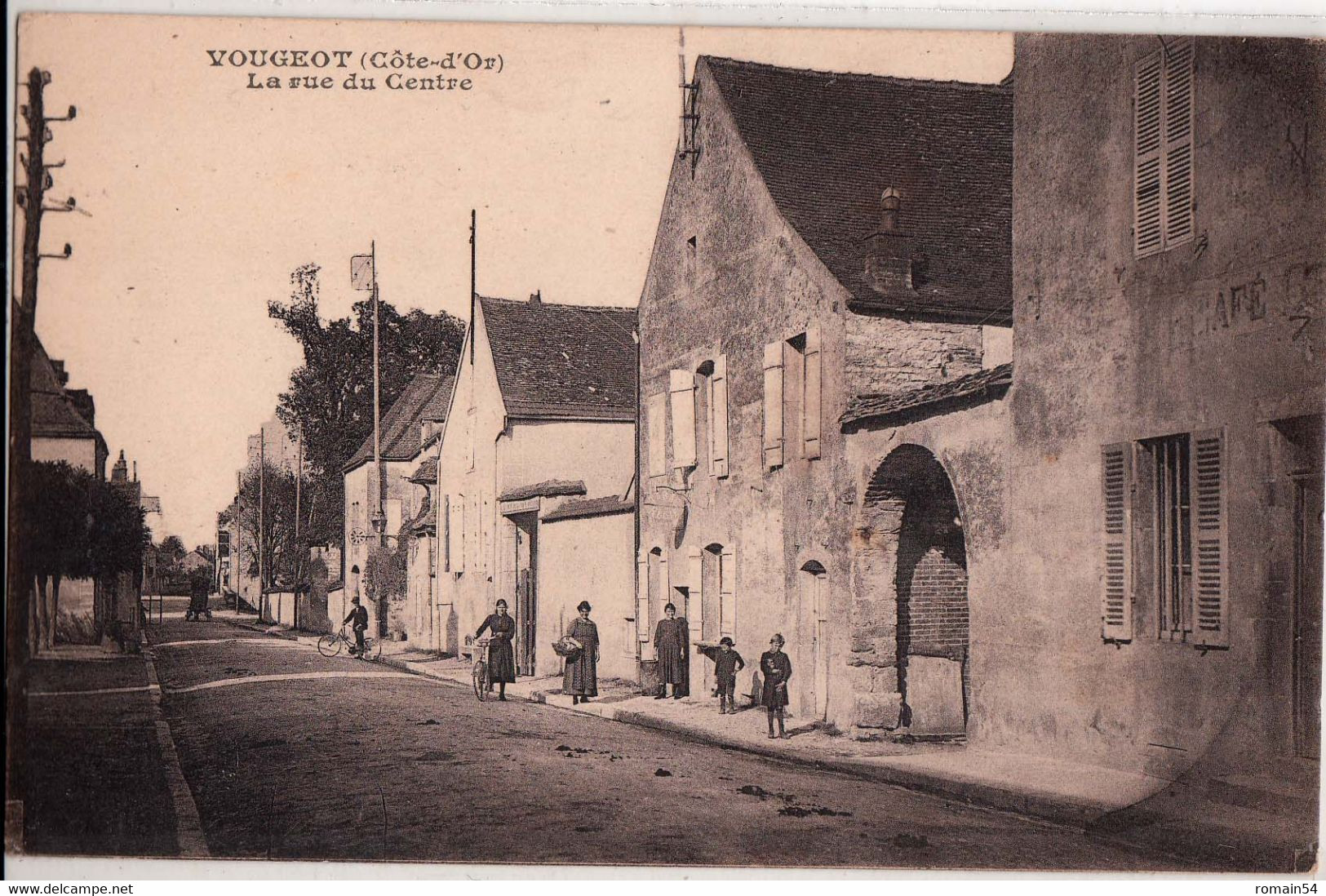 VOUGEOT-LA RUE DU CENTRE - Sonstige & Ohne Zuordnung