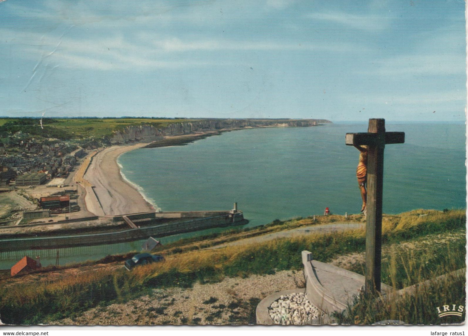 Fecampla Plage Et L Entree Du Port Abime - Fécamp