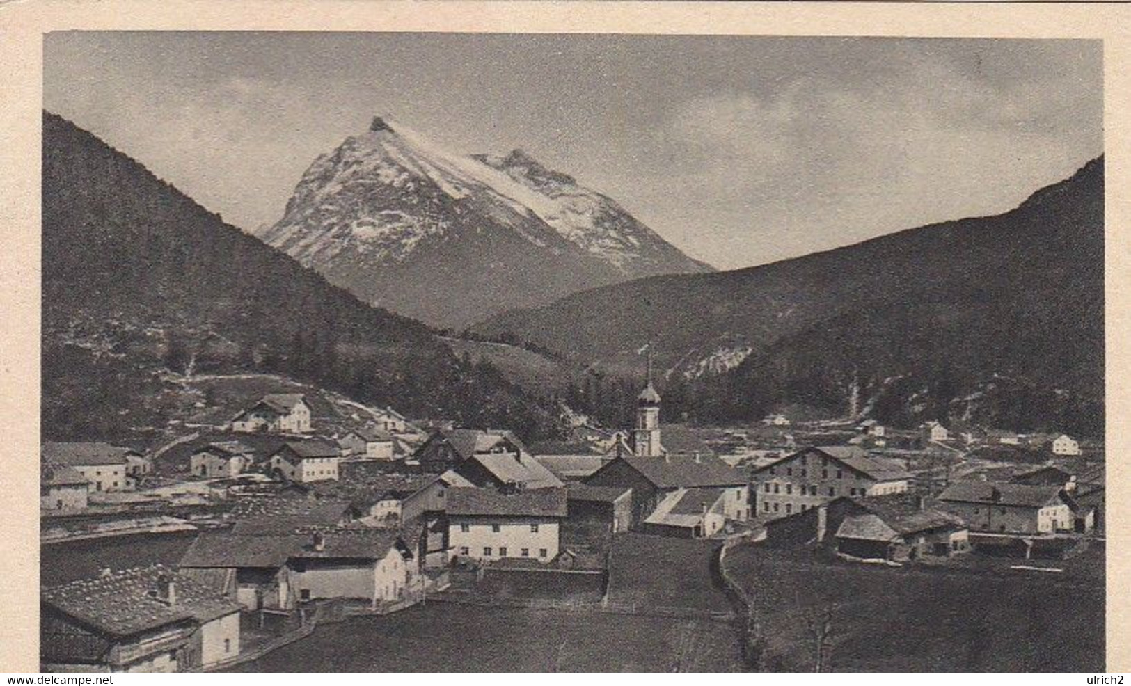 AK Scharnitz Mit Gleirschspitze  - Ca. 1930 (57928) - Scharnitz