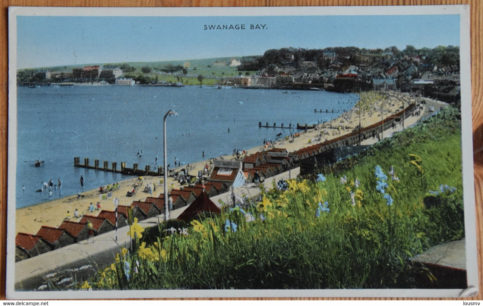 Swanage Bay - Colorisée Et Animée : Petite Animation - (n°21442) - Swanage