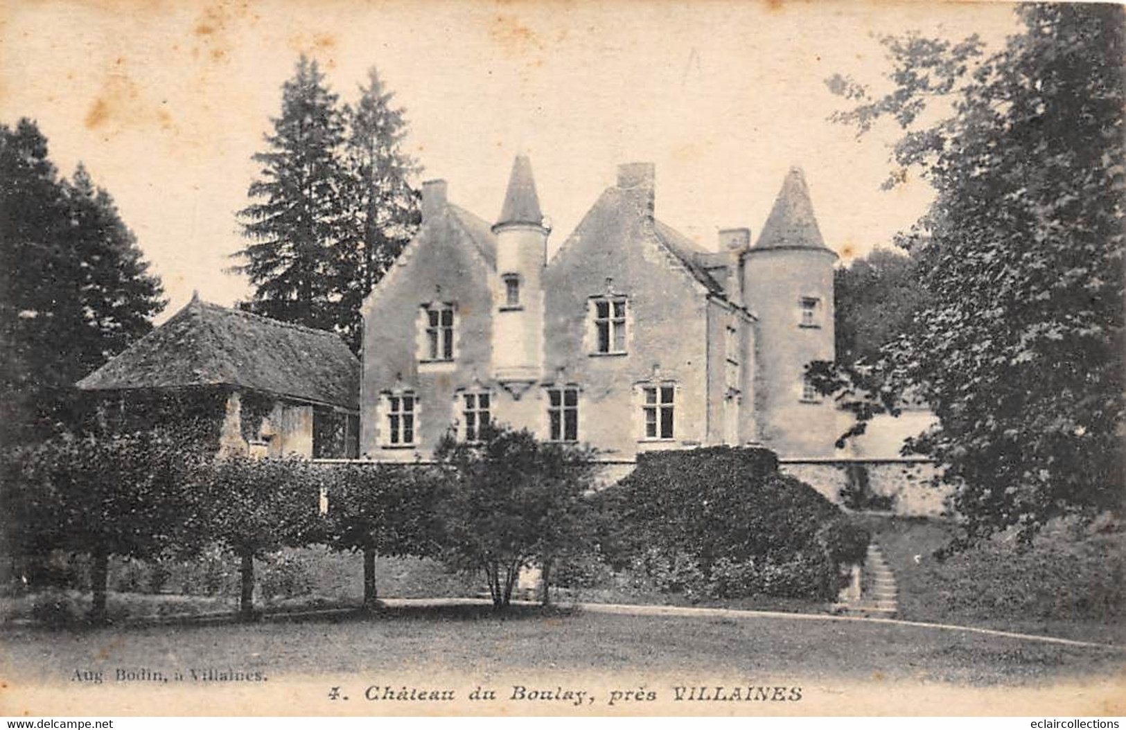 Villaines Les Rochers       37            Château Du Boulay       (voir Scan) - Sonstige & Ohne Zuordnung