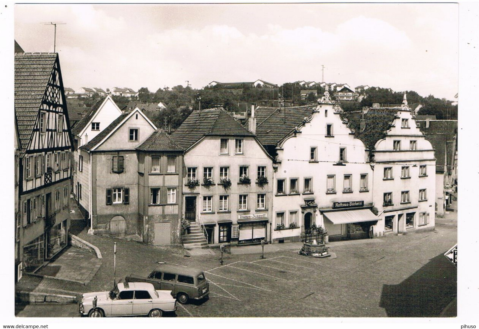 D-13037   OTTWEILER : Rathausplatz - Kreis Neunkirchen