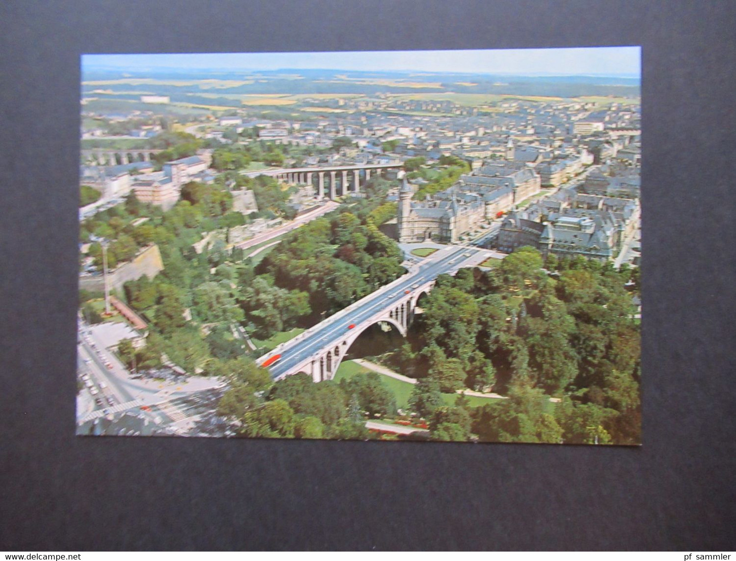 AK Luxemburg Luxembourg Pont Adolphe Et Avenue De La Liberte / Freiheitsstrasse Verlag E.A. Schaack - Luxemburg - Stad