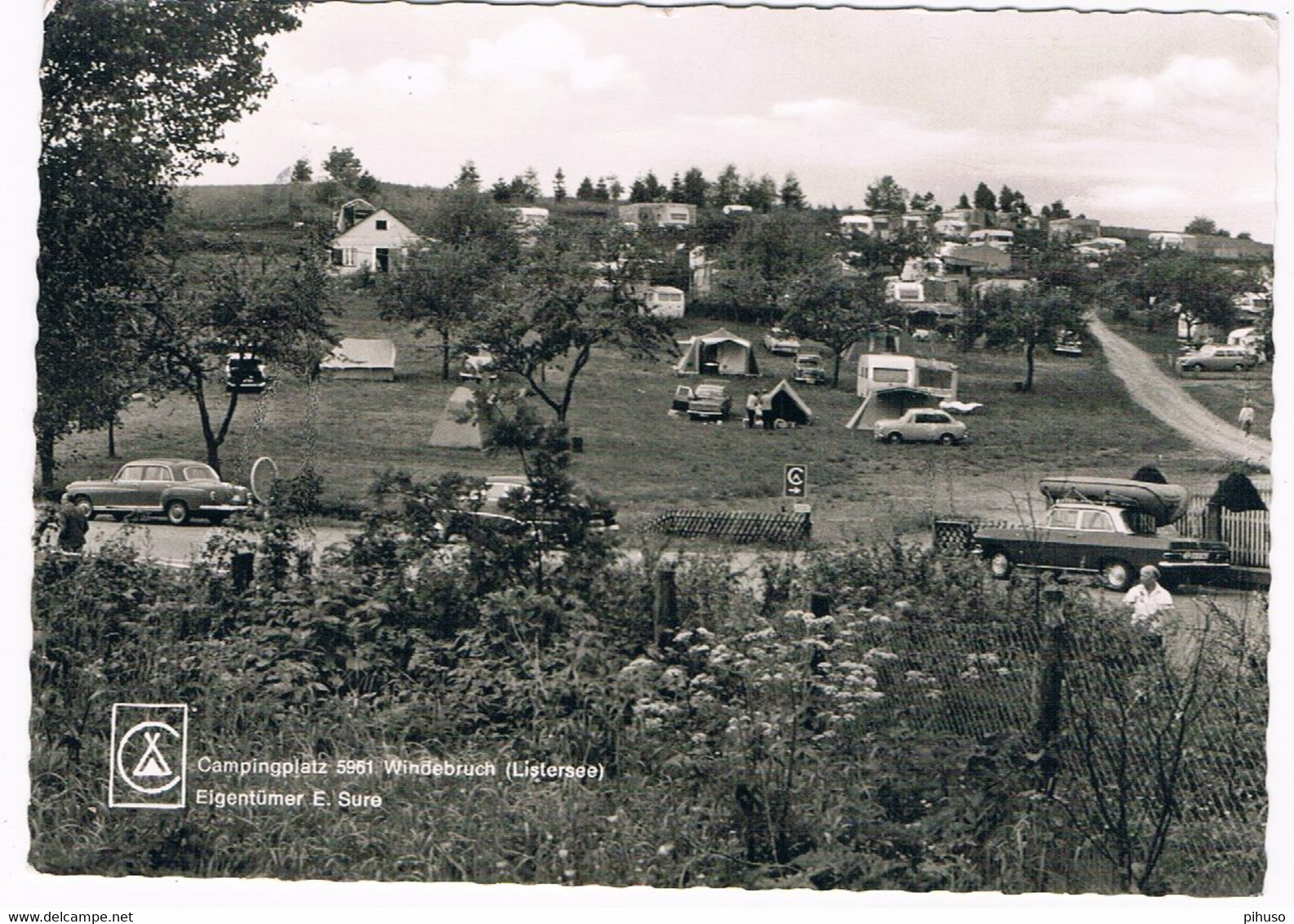 D-13068   WINDEBRUCH / DROLSHAGEN : Campingplatz - Olpe