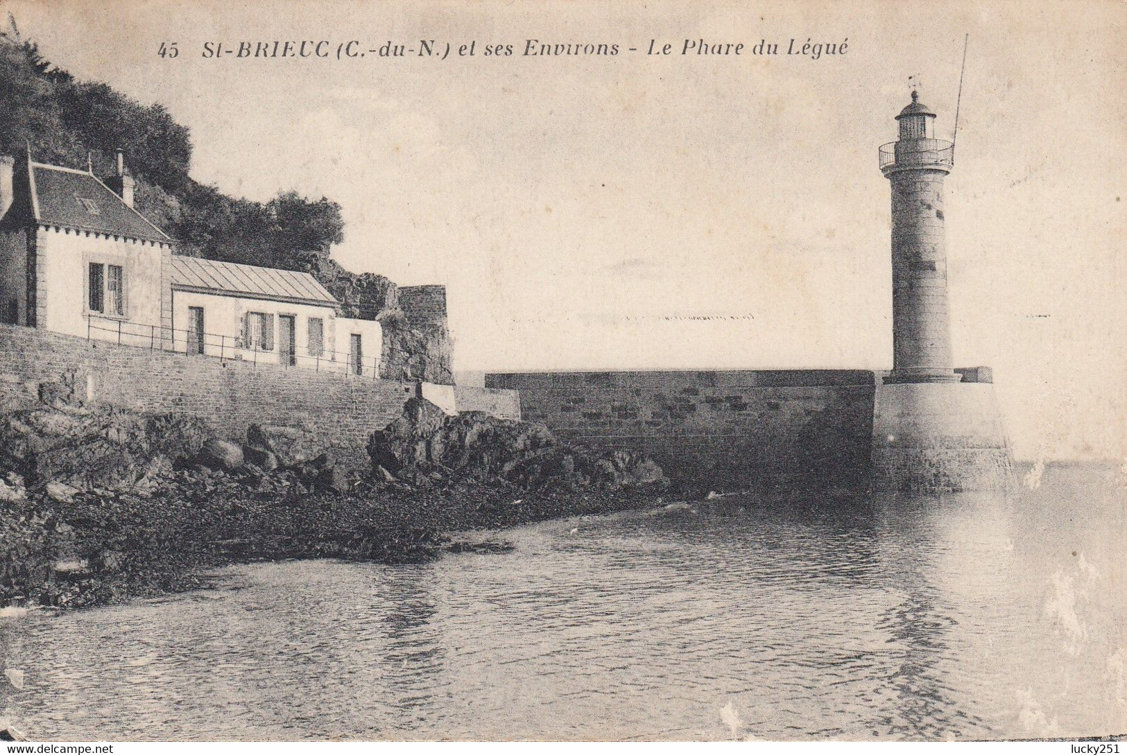 France - Phare - St Brieuc Et Ses Environs - Le Phare Du Légué - Circulée - Fari