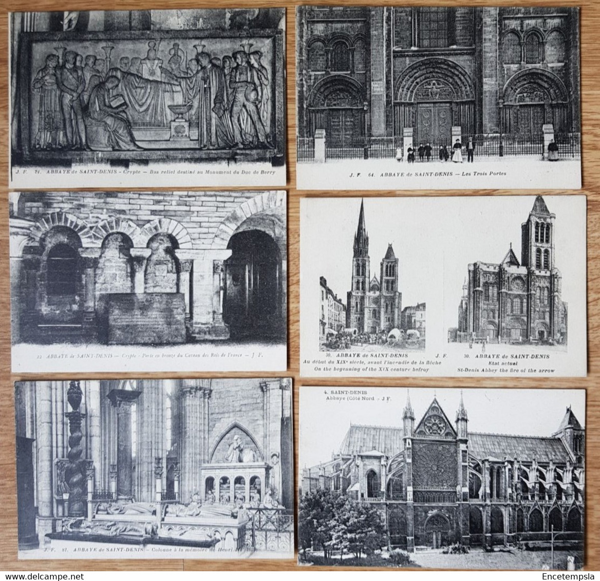 Cartes Postales - Lot 28 Cartes Postales - Abbaye De Saint Denis ( Lot Abbaye OK) - 5 - 99 Cartes